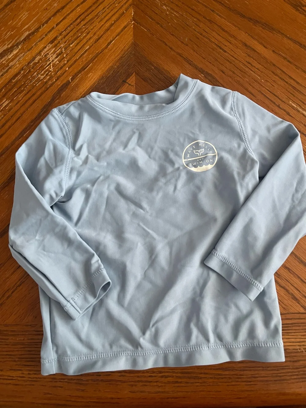 Carter's Light Blue Kids Rashguard